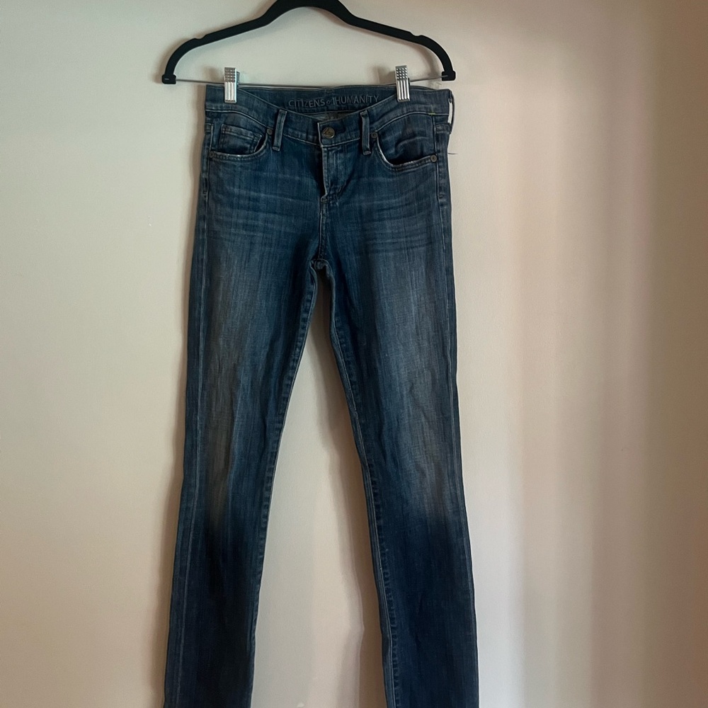 Citizens of Humanity jeans low rise straight leg size 26